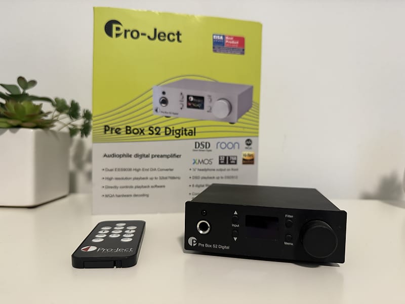 ProJect Pre Box S2 Digital Preamplifier w/ HiFi Linear Reverb UK