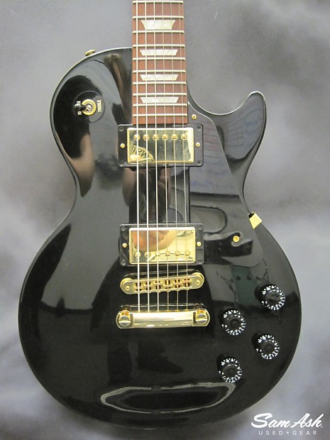Gibson Les Paul Studio Gold Series 2013 Ebony | Reverb