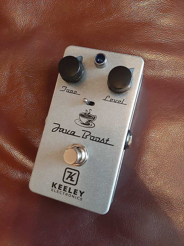 Keeley Limited Edition Custom Shop Java Boost - Silver Sparkle image 1