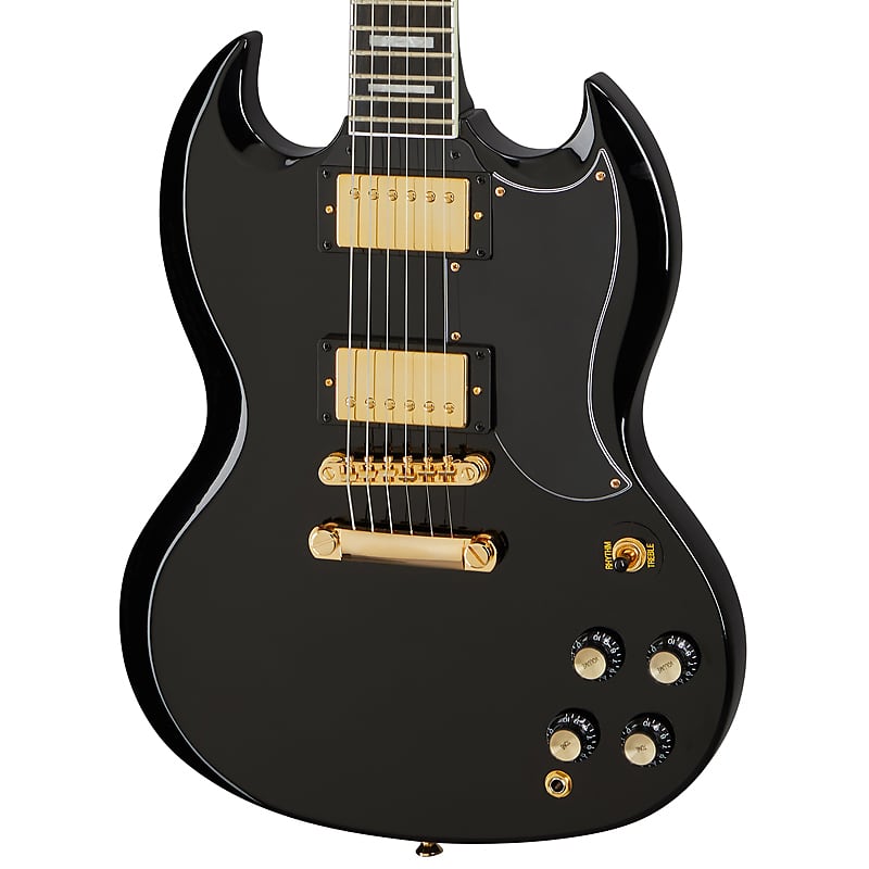 Epiphone SG Custom Ebony Electric Guitar | Reverb Australia