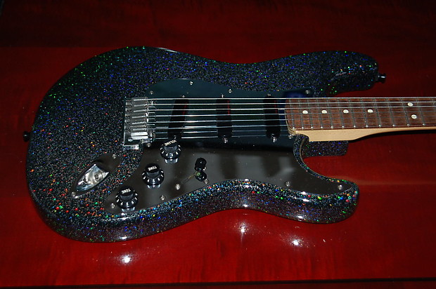 PRICE REDUCED TO SELL  Fender Masterbuilt Art Esparza Custom Shop Prototype Holoflake Stratocaster image 1