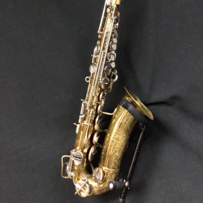Buescher Aristocrat Eb Alto Saxophone Serial# 514758 image 3