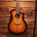 Breedlove Discovery S Concerto Edgeburst CE Acoustic-Electric Guitar, Sitka-African Mahogany