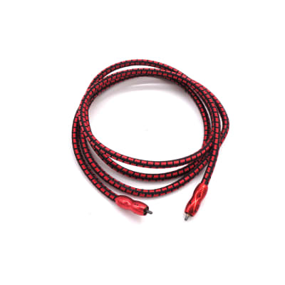 AudioQuest King Cobra Interconnects (2m) 2 Cables Pair Red Black Audiophile image 3