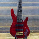 Yamaha TRBJP2 John Patitucci Signature Translucent Dark Red Electric Bass w/Case