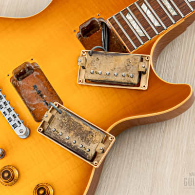 RIEGER ラスト1個 1990s Burny Super Grade RLG-75 '59 Model Burst Lemon Drop