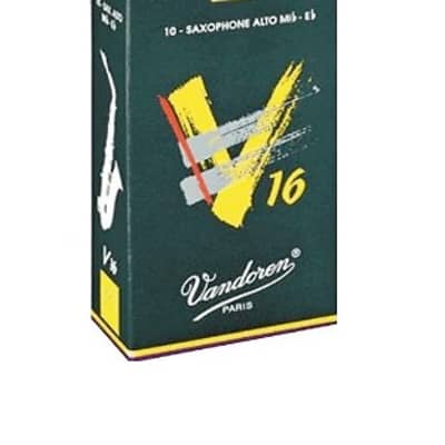 10-Pack of Vandoren 3.5 Alto Saxophone V16 Reeds image 1