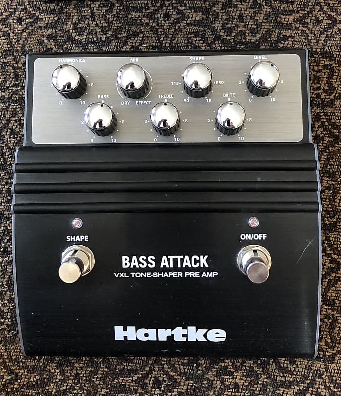 Hartke VXL Bass Attack Pedal Preamp