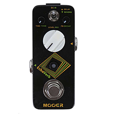 Mooer EchoVerb Digital Delay and Reverb Micro Guitar Effects Pedal 2018 image 2