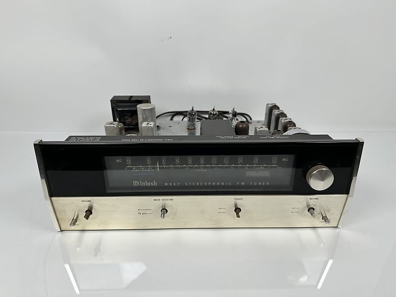 McIntosh MR67 Vacuum Tube Stereo Tuner  			