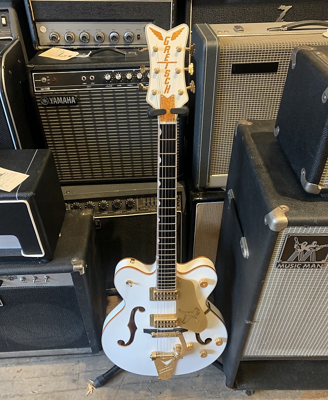 Gretsch G6139T-CBDC White Falcon Double Cutaway Center Block 2013 - 2018 |  Reverb