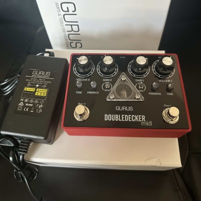 Gurus DoubleDecker mkII 2021 - Present - Black / Red for sale