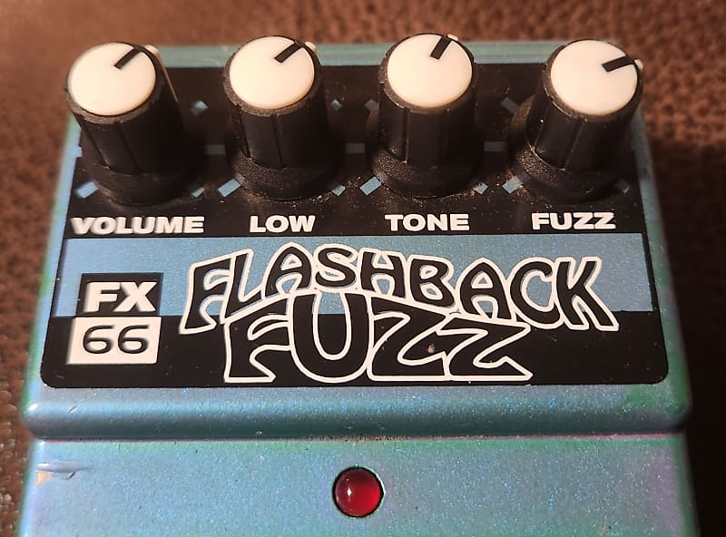 Vintage DOD FX66 Flashback Fuzz Guitar Effect Pedal fx 66 | eBay