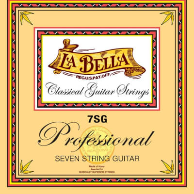 LA BELLA La Bella 7SG | Muta di corde per chitarra classica 7 corde 7SG for sale