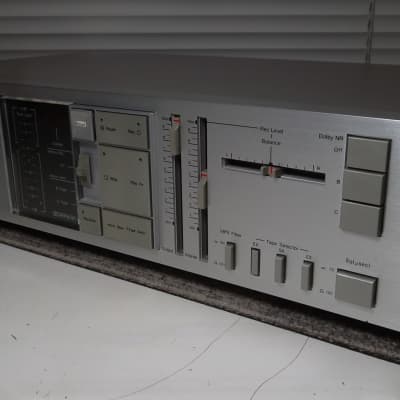 1983 Nakamichi BX-2 Silverface Stereo Cassette Deck Serviced New Belts, Tire 06-28-2023 Excellent #101 image 11