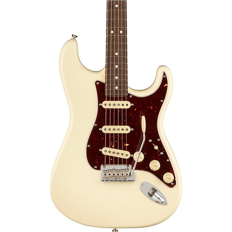 Fender American Professional II Stratocaster, Rosewood Fingerboard, Olympic White image 1
