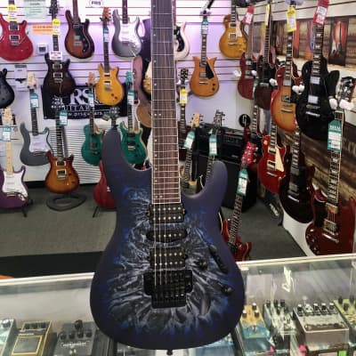 Ibanez S770CZM Solidbody Electric, Cosmic Blue Frozen Matte image 2