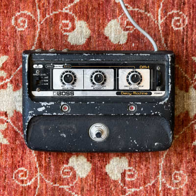 BOSS DM-1 ビンテージ 70s 最古のアナログディレイエフェクター！BOSS DM-1 Delay Machine