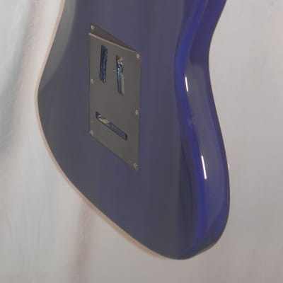 Silvertone SS-1l Cobalt Blue Left-Handed Strat Copy electric guitar lefty new old stock image 9