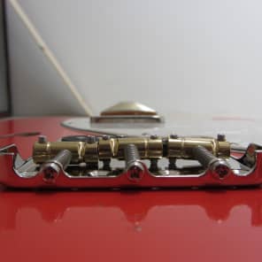 Gotoh Bridge for Bigsby B5 Telecaster Tele No Lip Gotoh InTune Compensated Saddles  Nickel plated image 5