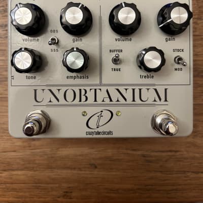 Reverb.com listing, price, conditions, and images for crazy-tube-circuits-unobtanium