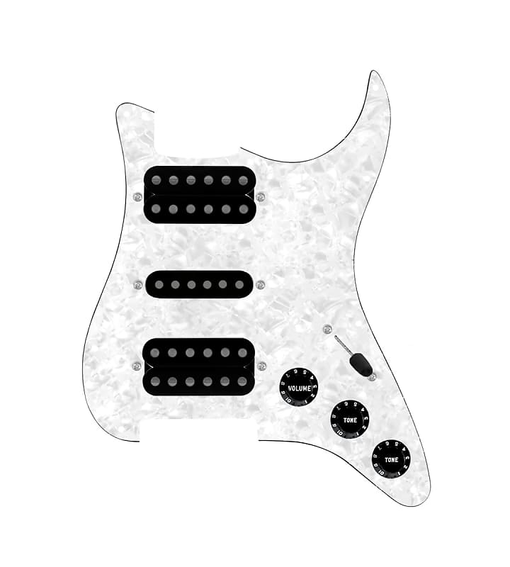 920D Custom HSH Loaded Pickguard for Stratocaster With Uncovered