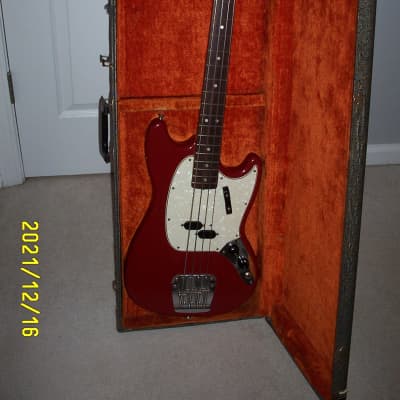 Fender Mustang Bass 1966 Dakota Red image 14