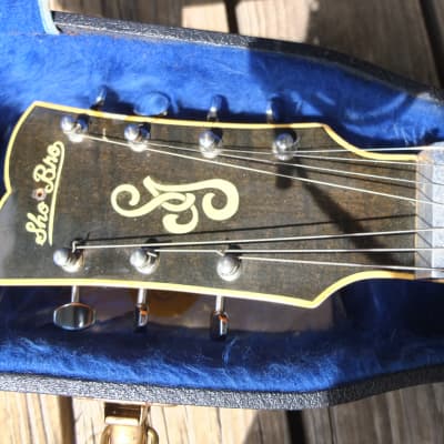 Sho Bro 7 String Resonator Shot Jackson Model Square Neck Guitar 60s - Natural image 4