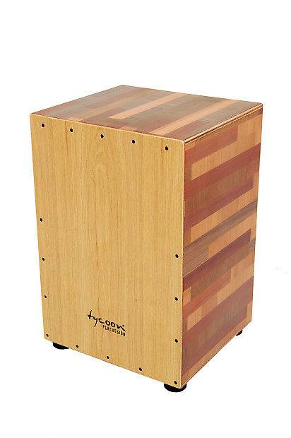 Tycoon TKT-35 35 Series Mixed Wood Cajon w/ American Ash Front Plate image 1
