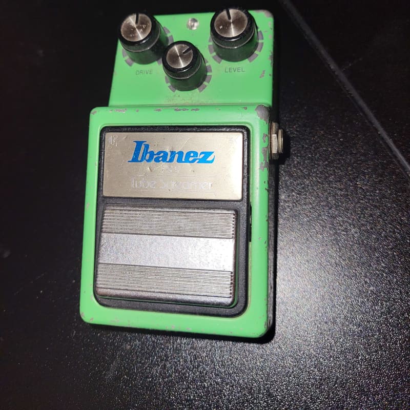 Ibanez TS-9 Tube Screamer 1983 Japan s/n 311177 Silver Label with 