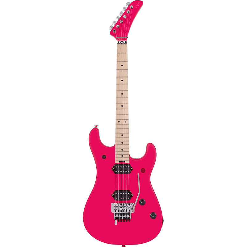 EVH 5150 Series Standard Electric Guitar, Maple Fingerboard, Neon Pink image 1