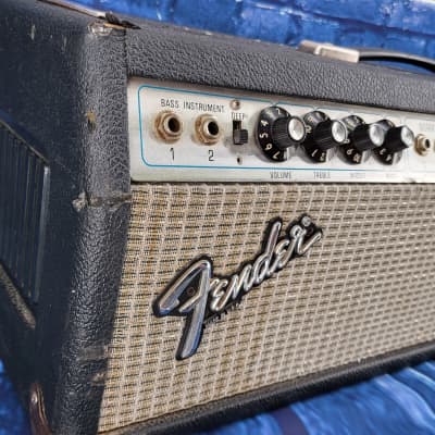 Vintage Fender Bassman 135 Head 1980 Silverface -- Quiet Warm and LOUD image 3