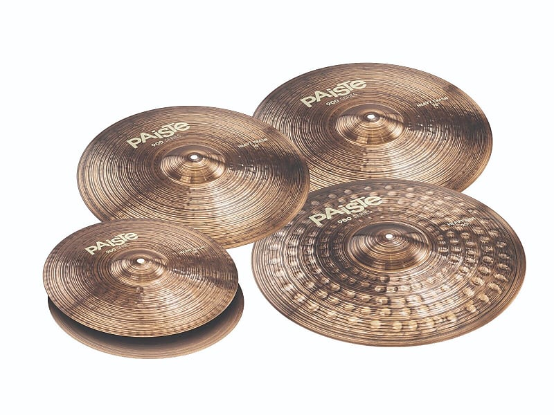 Paiste 900 Series 5 Piece Heavy Cymbal Set/New with Warranty/Model-190HXTE image 1