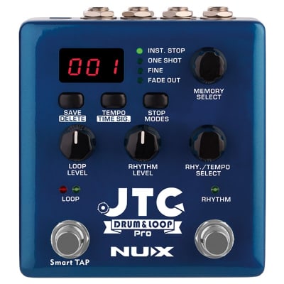 NUX JTC Drum+Loop PRO Dual Pedal image 1