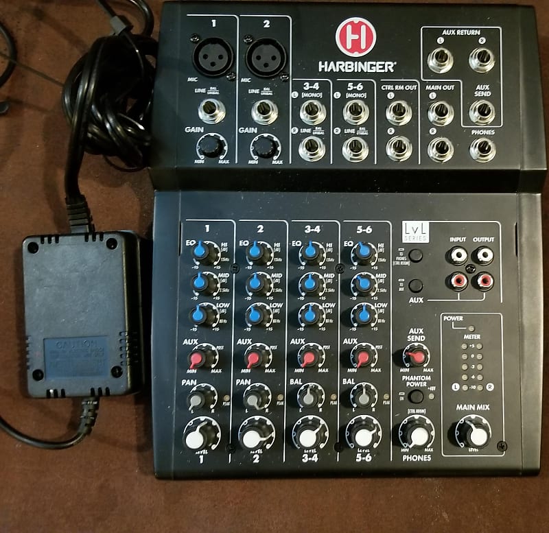 Harbinger L802 mixer Reverb