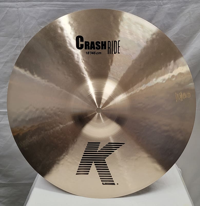 New Zildjian K0808 18" K Crash Ride, Free Shipping! image 1
