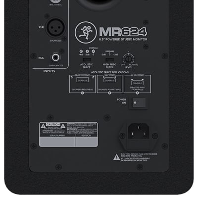 Mackie MR624 Studio Monitor Speaker image 3