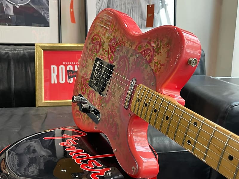 Fender Telecaster 68 CIJ - Pink Paisley | Reverb