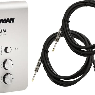 Fishman Platinum Stage EQ/DI Acoustic Pedal Bundle | Reverb