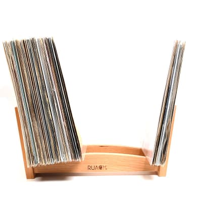 Ruach Wooden Vinyl Holder and Display – Cherry (Gen 2)