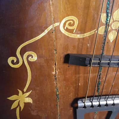 1930-1940’s Vibratone Stencil Parlor Guitar Project image 3