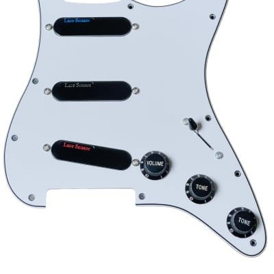 LACE Sensor Ultimate Triple Loaded Pickguard - W-Pickguard / B-Pickups image 1