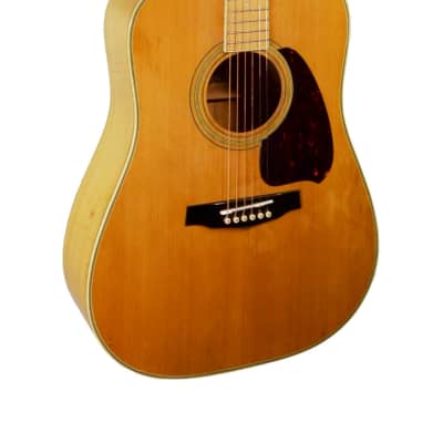 Ibanez NW-40 Japan Acoustic Dreadnought Guitar w/ Gig Bag – Used 1980's - Natural Gloss Finish image 8