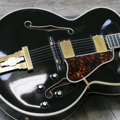 Great Shape! Gibson L-5 CES 1976 Ebony Black + Gibson Hard Case