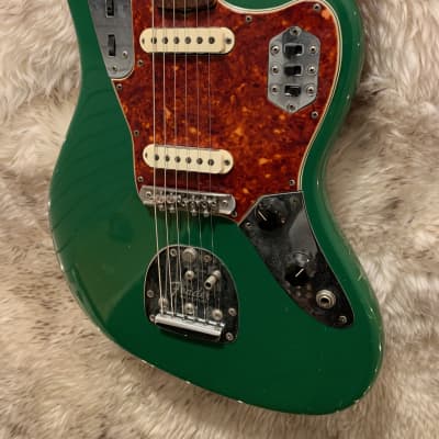 Fender Jaguar 1963 - Jaguar Green Refin for sale