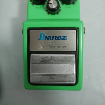 Ibanez TS9 Tube Screamer Overdrive Made in Japan guitar effect pedal used TS-9 MIJ Black Label Vintage 80s for sale