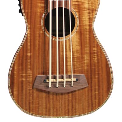 Denver DUKEBA-ACACIA Ukulele Bass with Pickup System - Acacia wood for sale