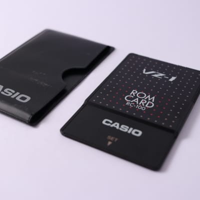 Casio VZ-1 Rom Card RC-100 Black