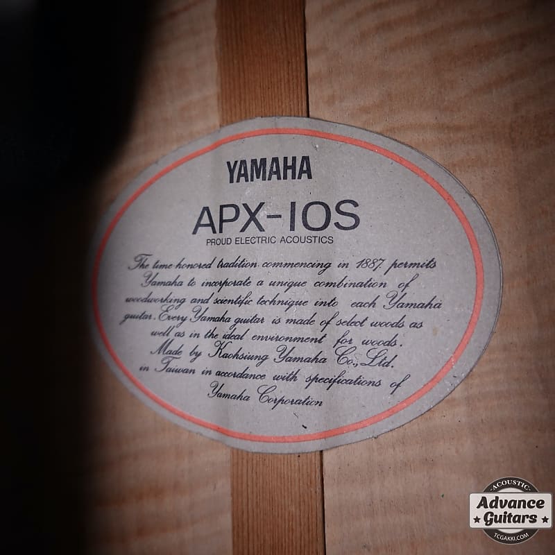1990's YAMAHA APX-10S | Reverb