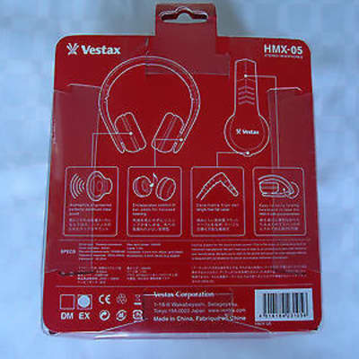 Vestax HMX-05 Headphone Brand NEW sealed box , never opened. image 8